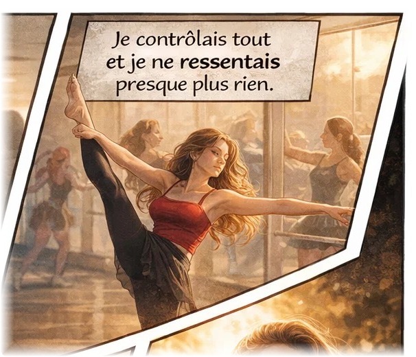 BD : Je contrôlais tout et je ne ressentais presque plus rien